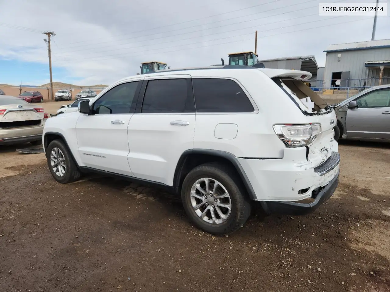 1C4RJFBG2GC312444 2016 Jeep Grand Cherokee Limited