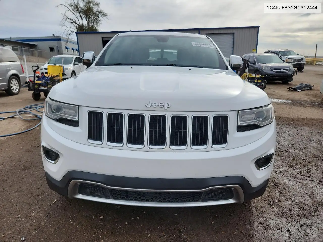 1C4RJFBG2GC312444 2016 Jeep Grand Cherokee Limited