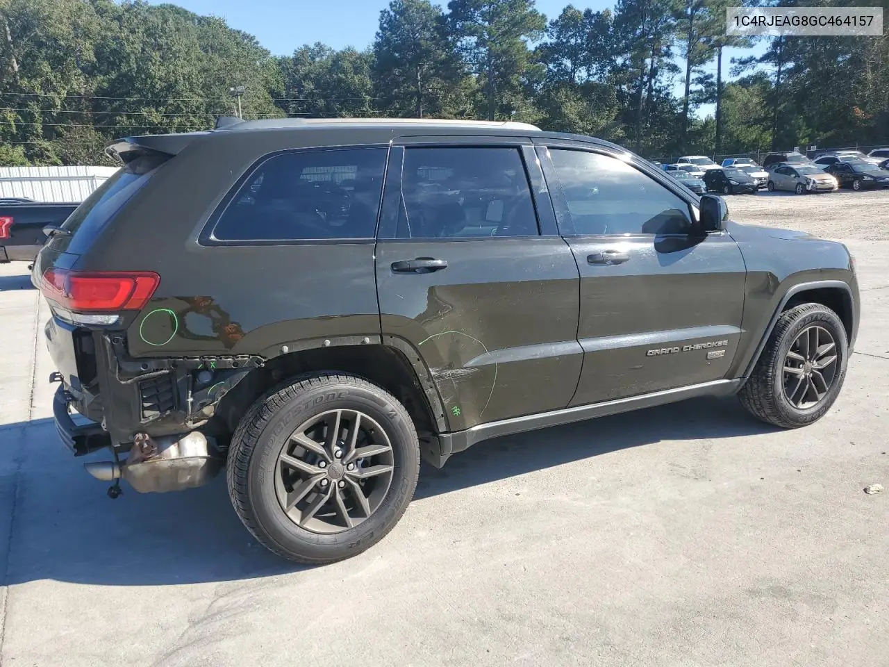1C4RJEAG8GC464157 2016 Jeep Grand Cherokee Laredo