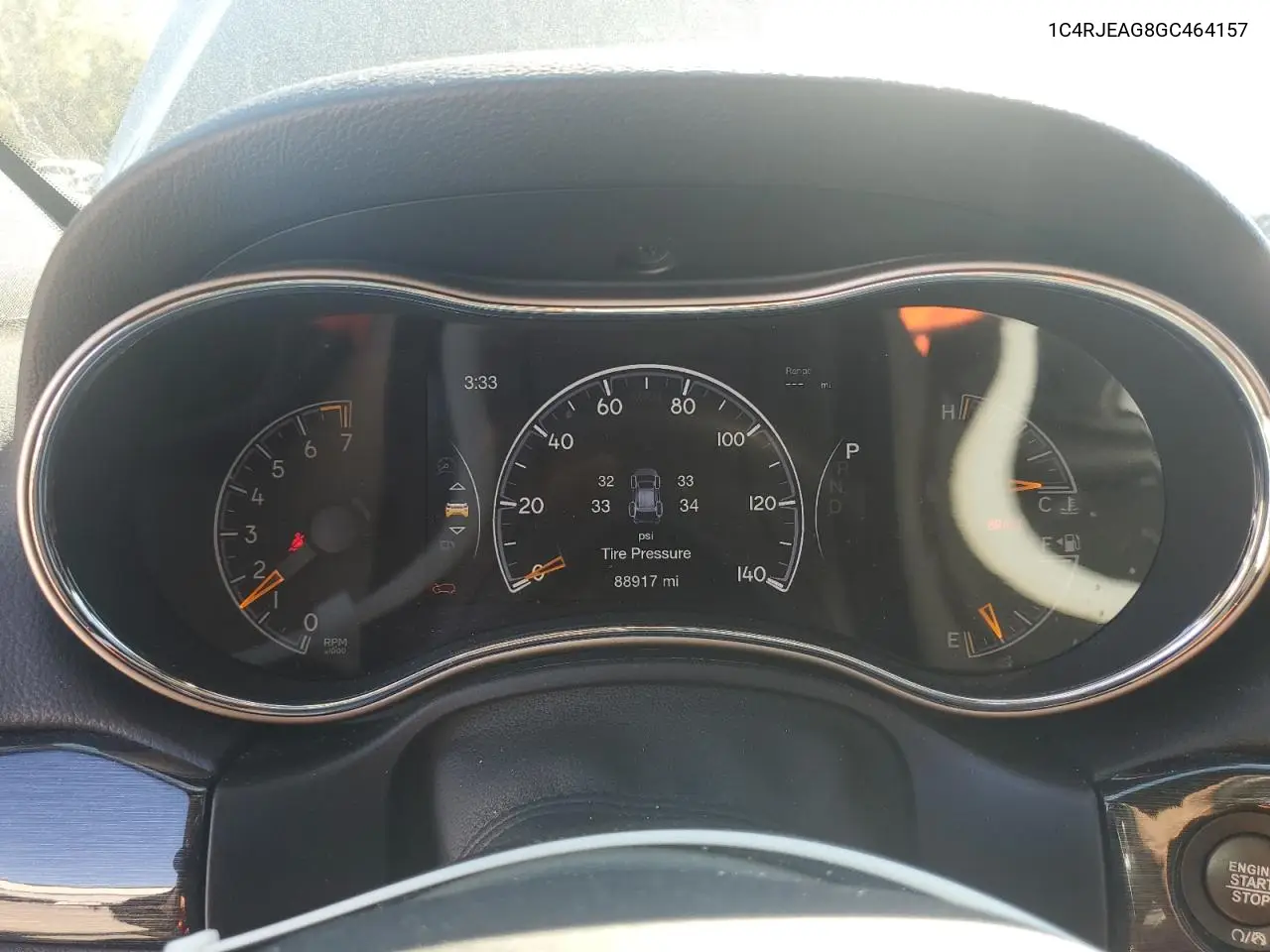 1C4RJEAG8GC464157 2016 Jeep Grand Cherokee Laredo