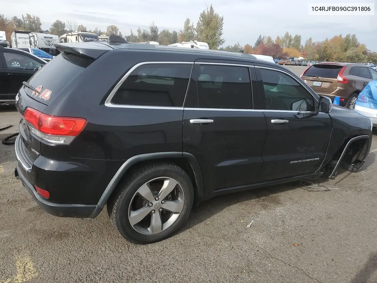 1C4RJFBG9GC391806 2016 Jeep Grand Cherokee Limited