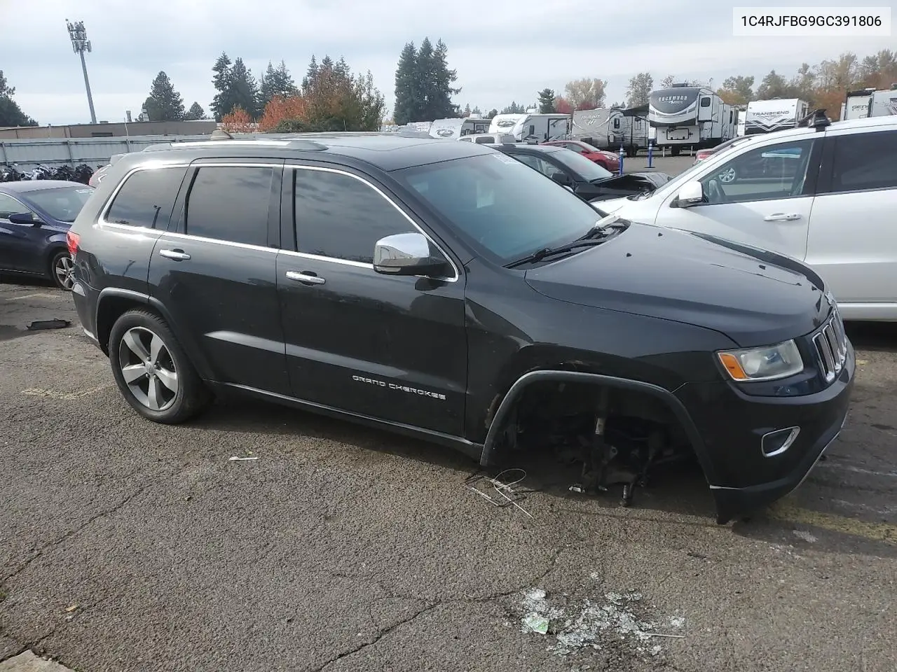 1C4RJFBG9GC391806 2016 Jeep Grand Cherokee Limited