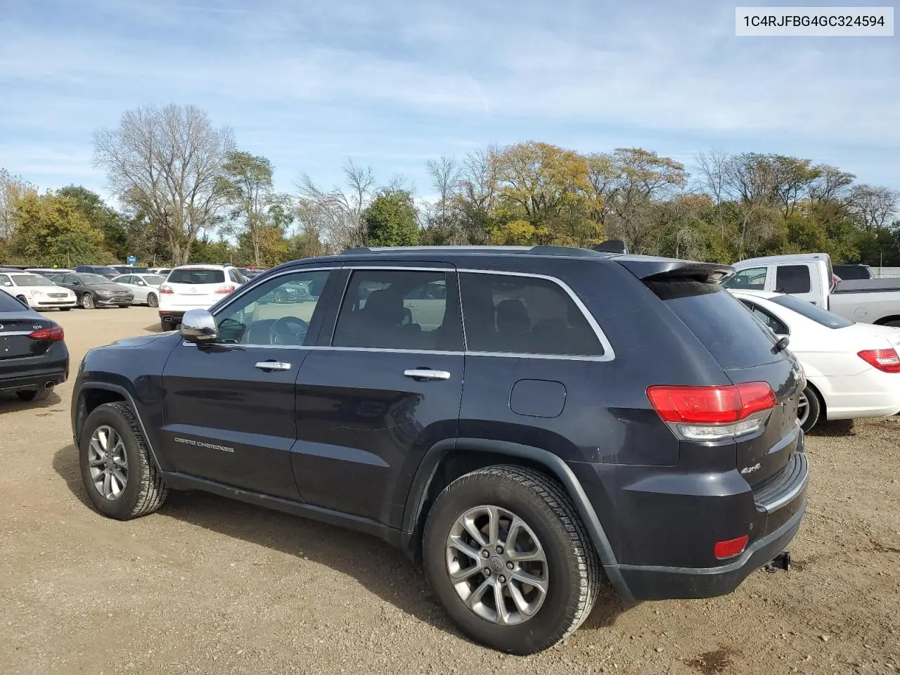 1C4RJFBG4GC324594 2016 Jeep Grand Cherokee Limited