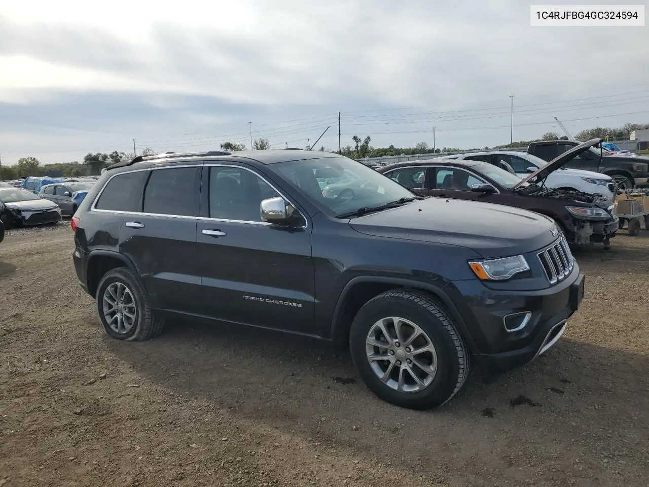 1C4RJFBG4GC324594 2016 Jeep Grand Cherokee Limited