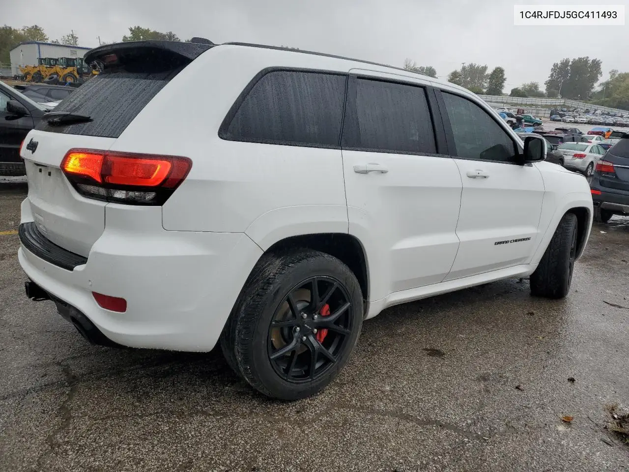 1C4RJFDJ5GC411493 2016 Jeep Grand Cherokee Srt-8