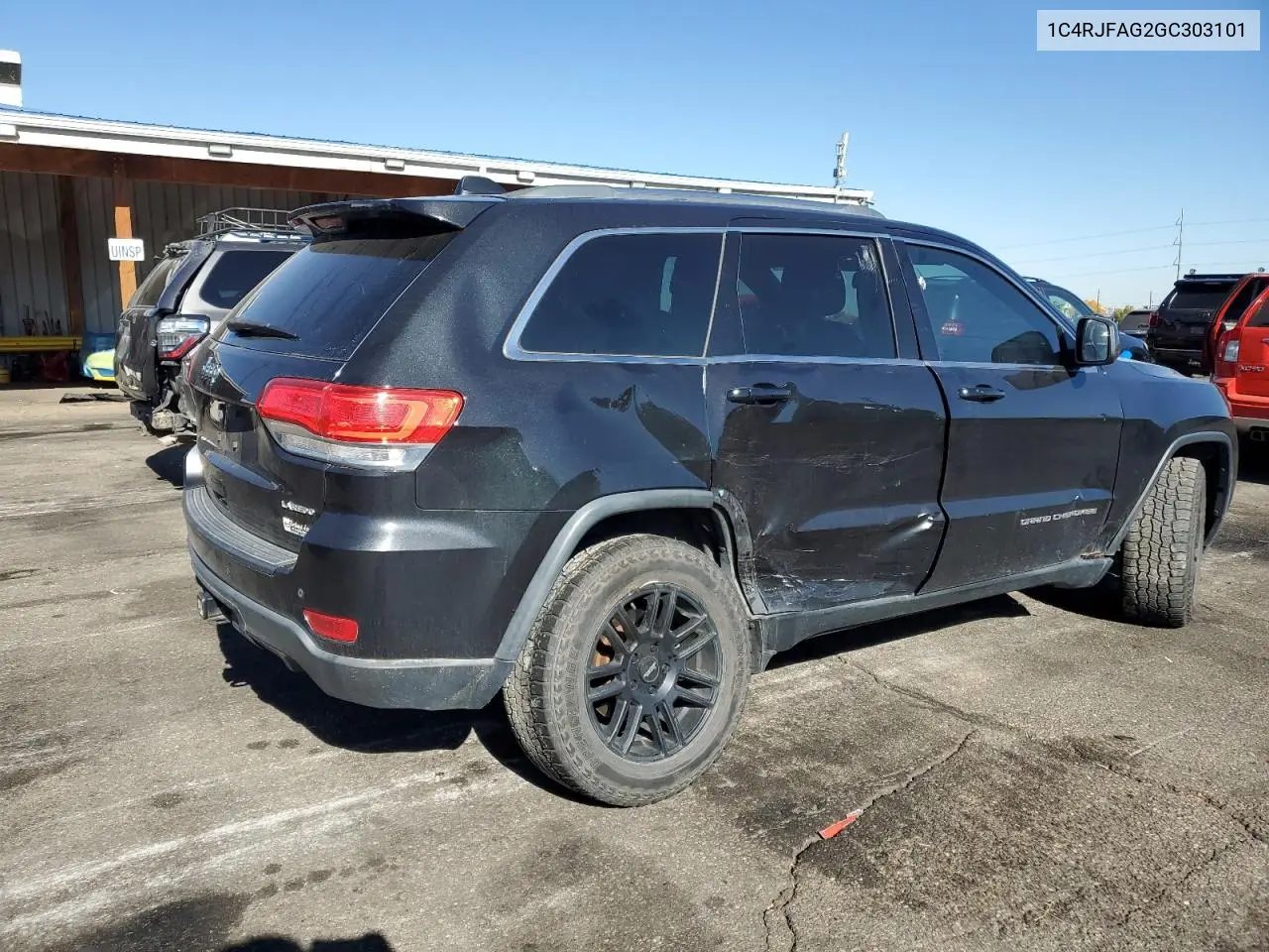 1C4RJFAG2GC303101 2016 Jeep Grand Cherokee Laredo
