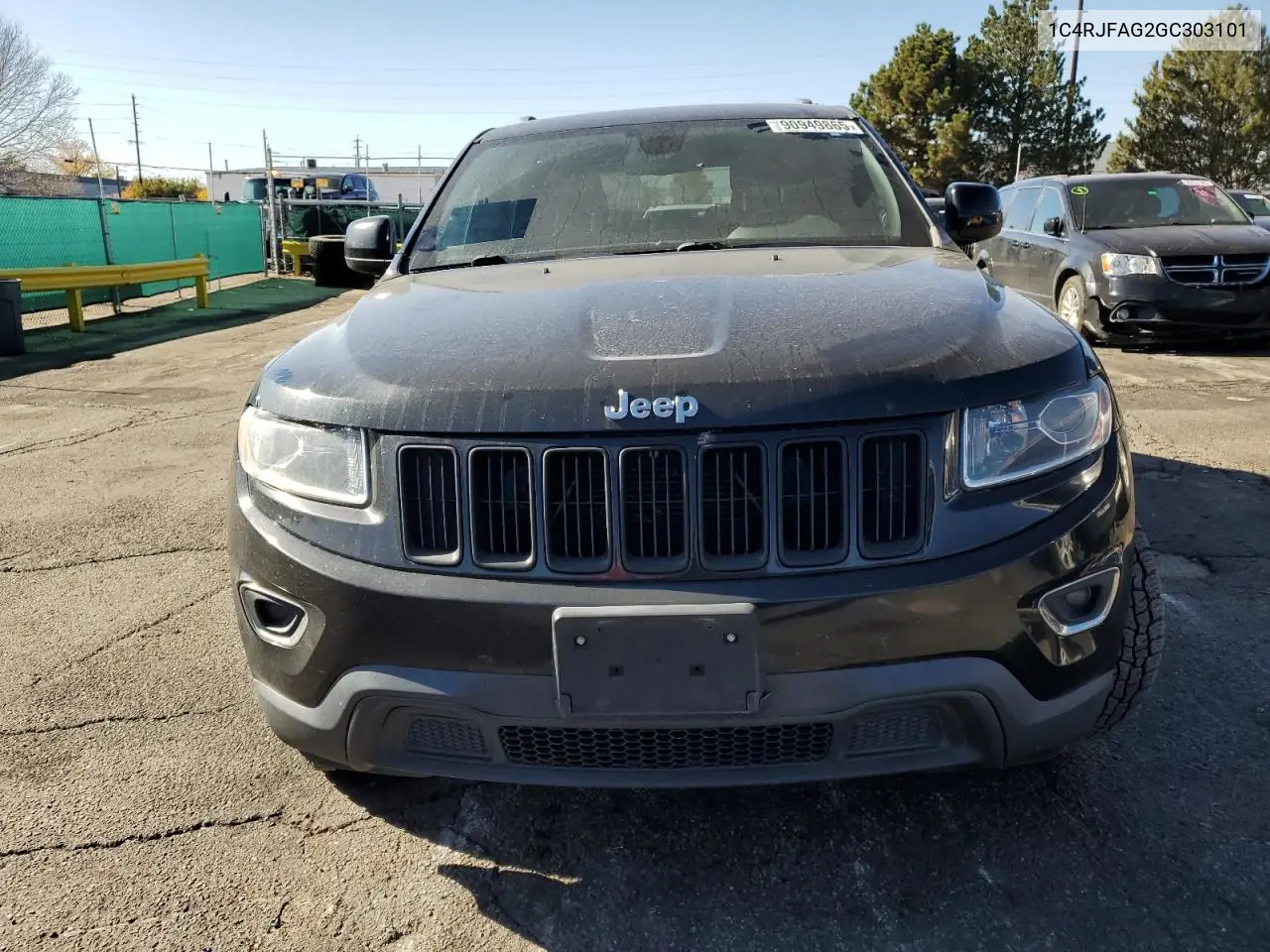1C4RJFAG2GC303101 2016 Jeep Grand Cherokee Laredo
