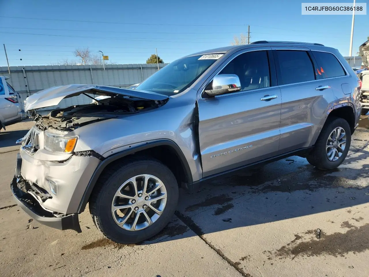 1C4RJFBG6GC386188 2016 Jeep Grand Cherokee Limited
