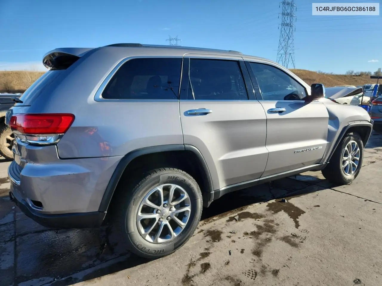 1C4RJFBG6GC386188 2016 Jeep Grand Cherokee Limited