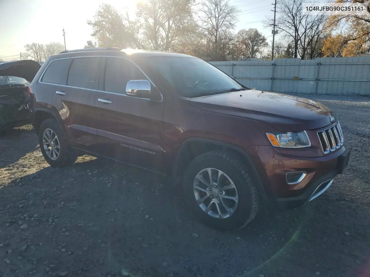 1C4RJFBG9GC351161 2016 Jeep Grand Cherokee Limited