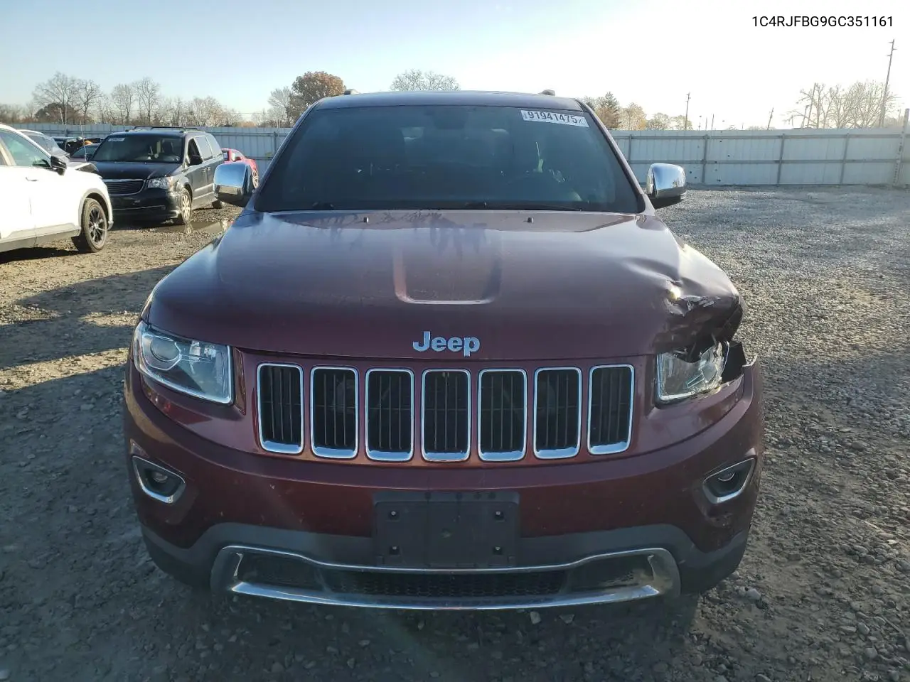 1C4RJFBG9GC351161 2016 Jeep Grand Cherokee Limited