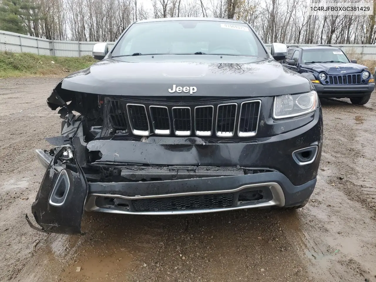 1C4RJFBGXGC381429 2016 Jeep Grand Cherokee Limited