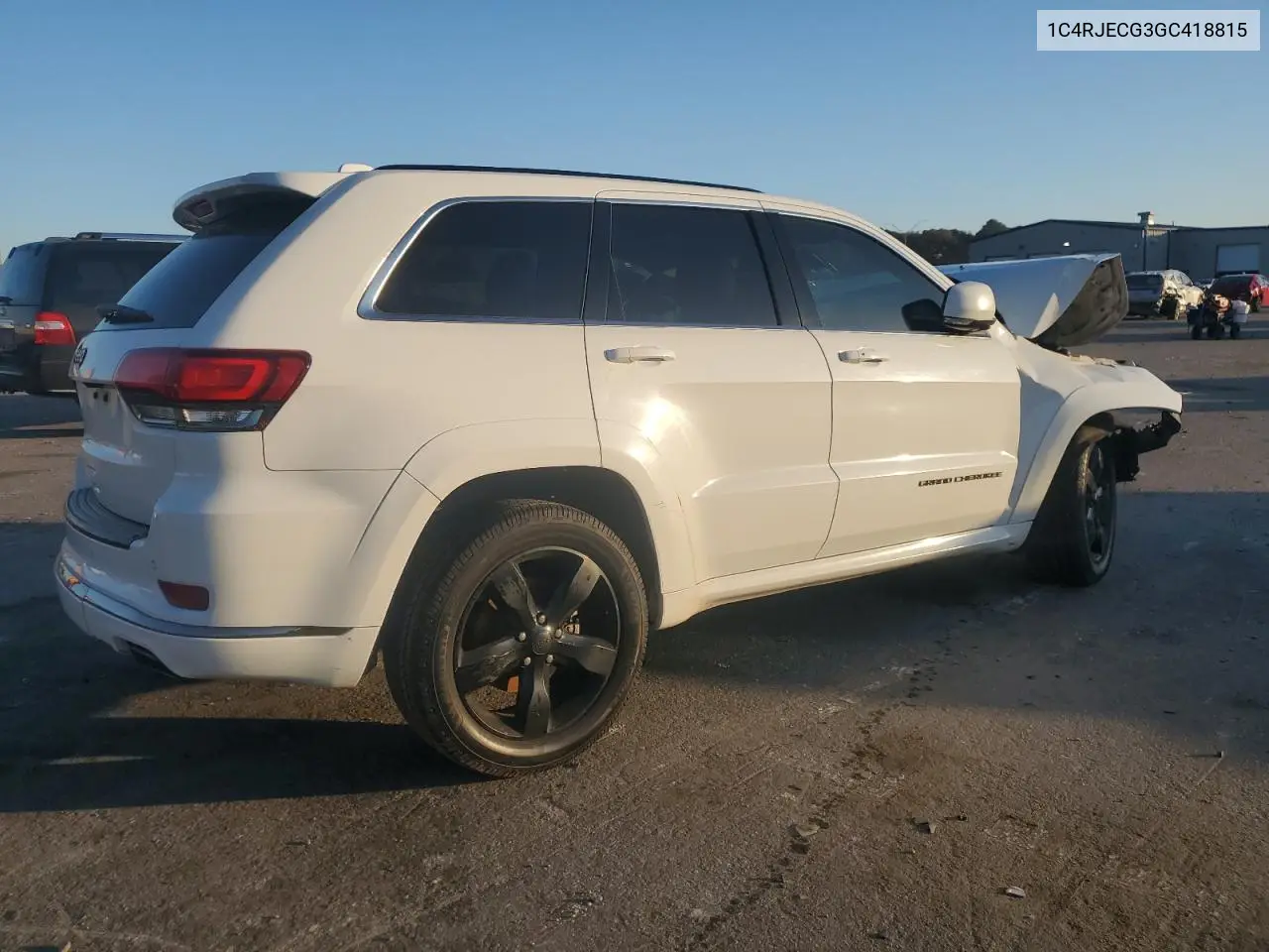 1C4RJECG3GC418815 2016 Jeep Grand Cherokee Overland