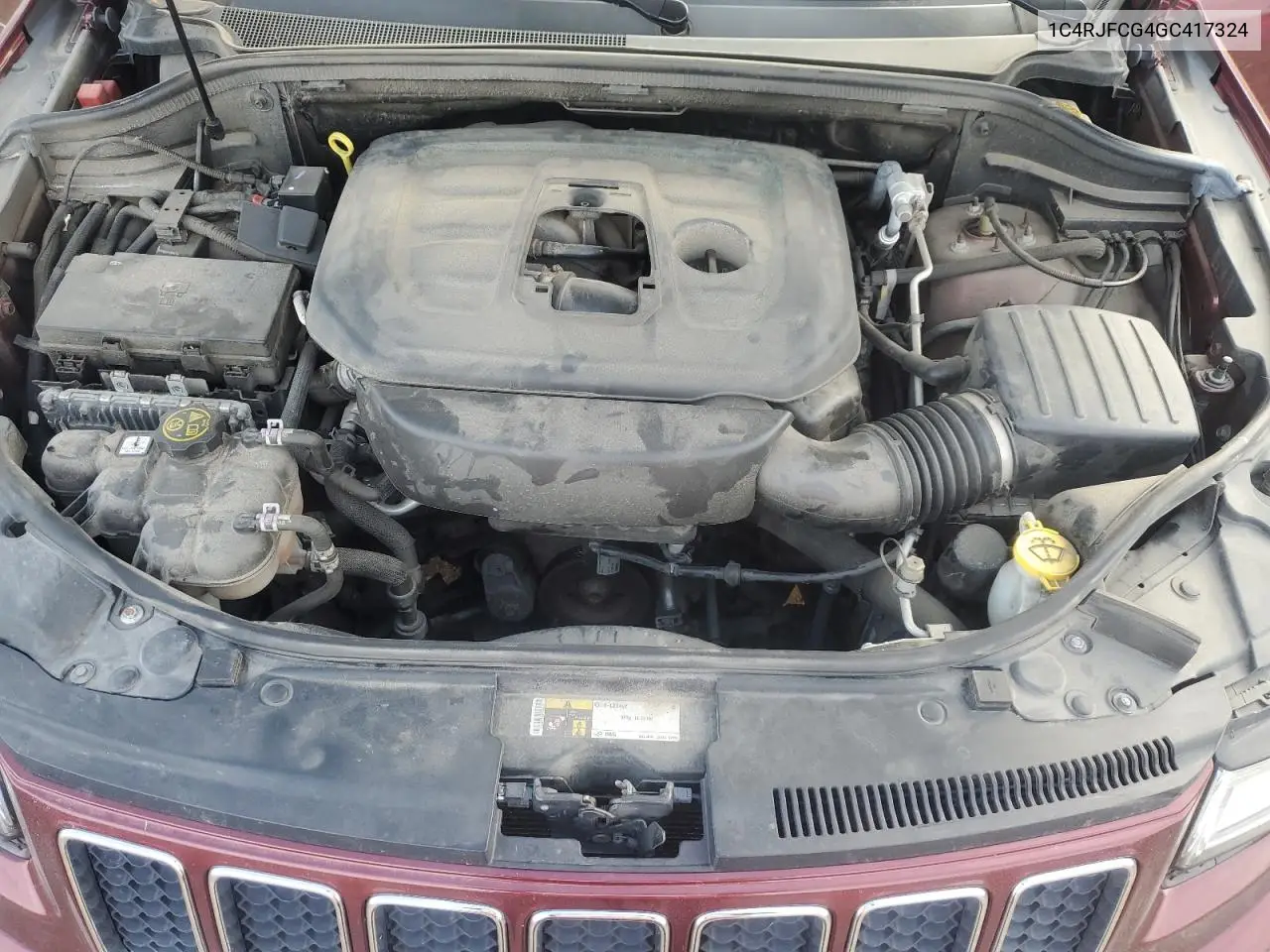 1C4RJFCG4GC417324 2016 Jeep Grand Cherokee Overland