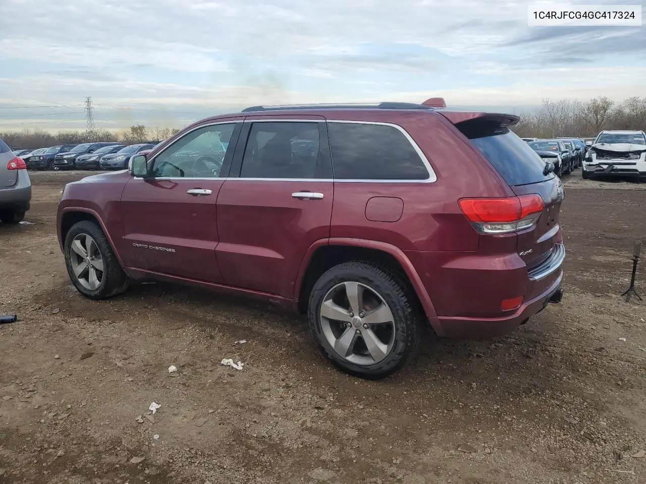 1C4RJFCG4GC417324 2016 Jeep Grand Cherokee Overland