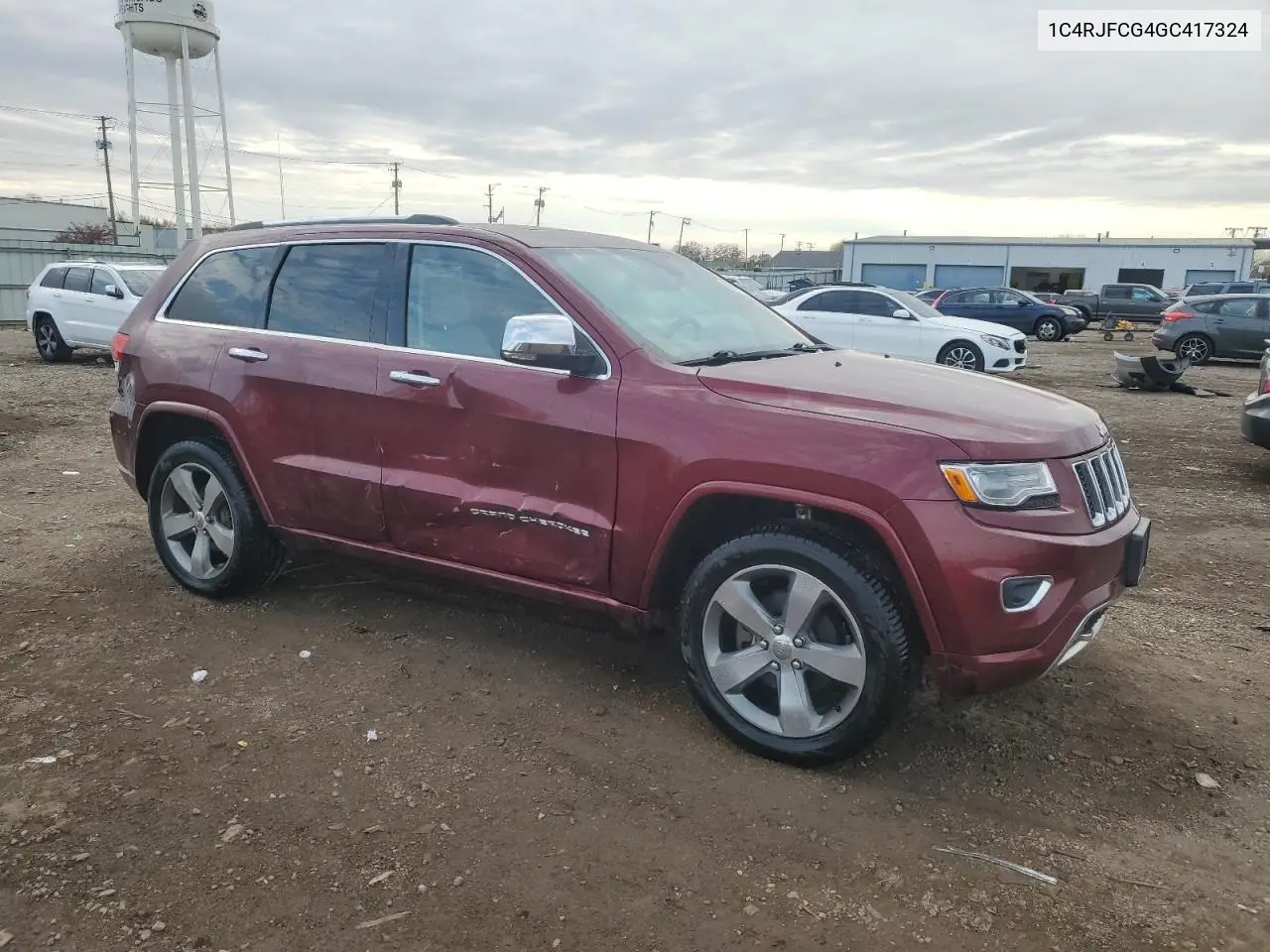 1C4RJFCG4GC417324 2016 Jeep Grand Cherokee Overland