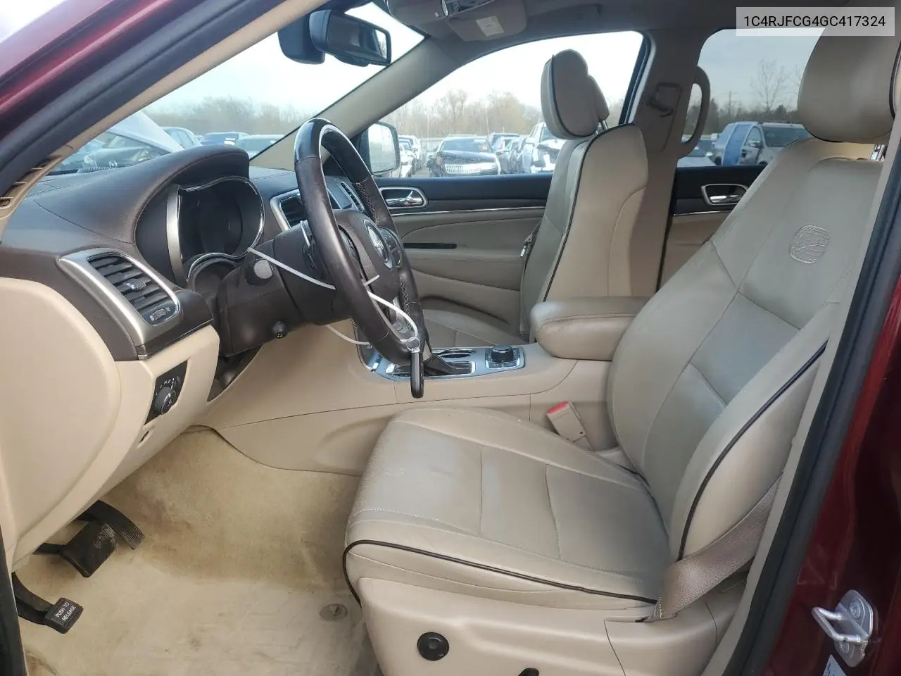 1C4RJFCG4GC417324 2016 Jeep Grand Cherokee Overland