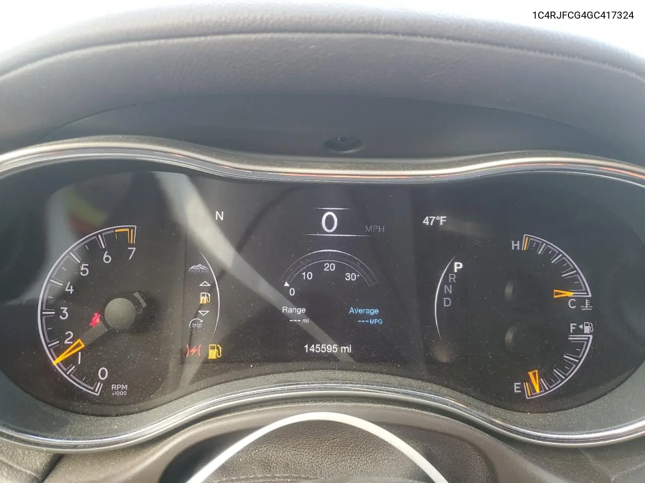1C4RJFCG4GC417324 2016 Jeep Grand Cherokee Overland