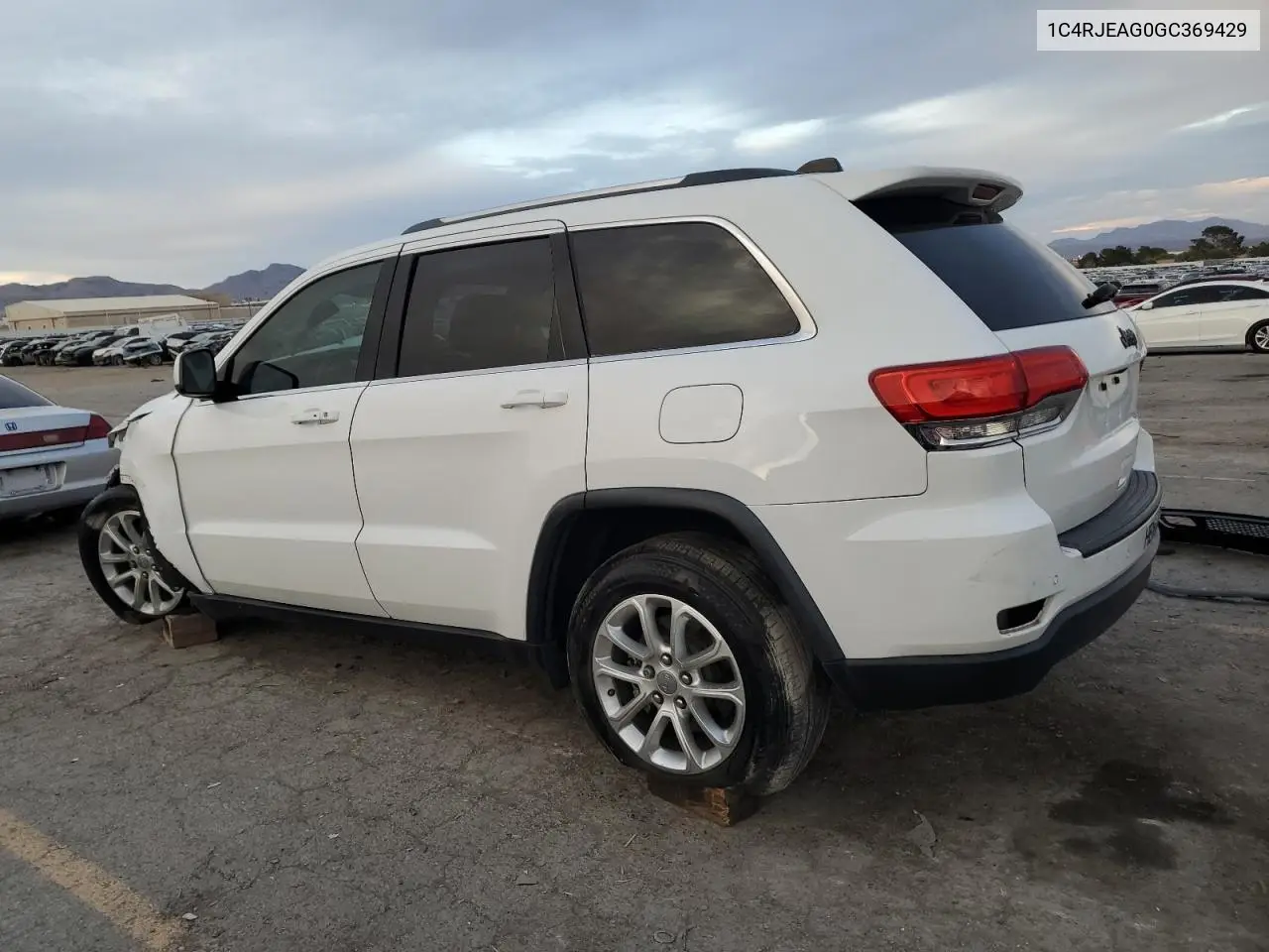 1C4RJEAG0GC369429 2016 Jeep Grand Cherokee Laredo