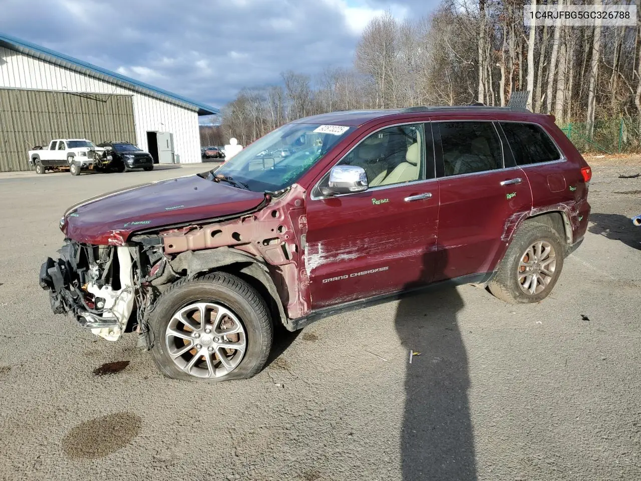 1C4RJFBG5GC326788 2016 Jeep Grand Cherokee Limited