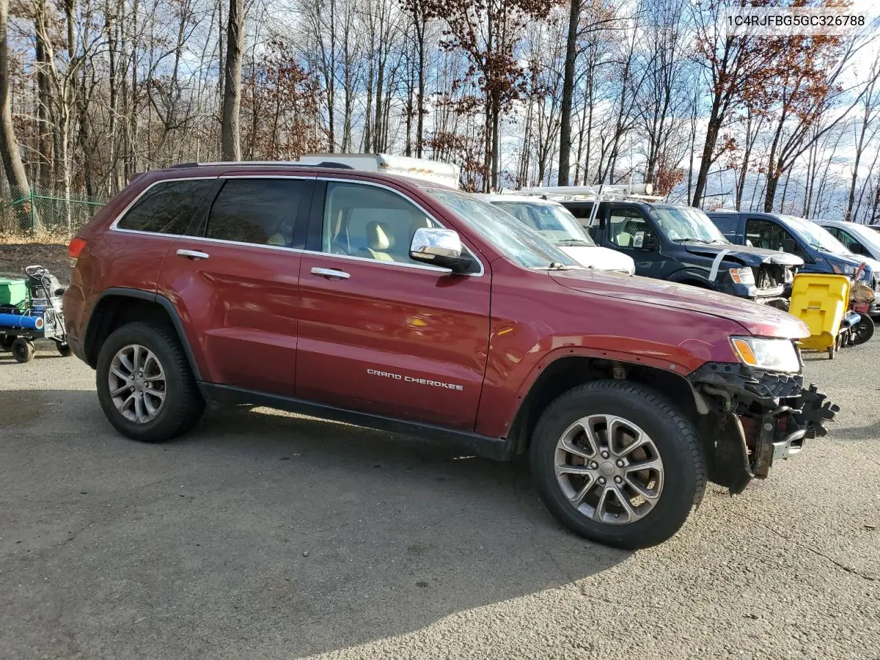 1C4RJFBG5GC326788 2016 Jeep Grand Cherokee Limited