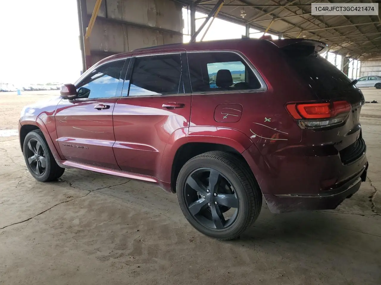 1C4RJFCT3GC421474 2016 Jeep Grand Cherokee Overland
