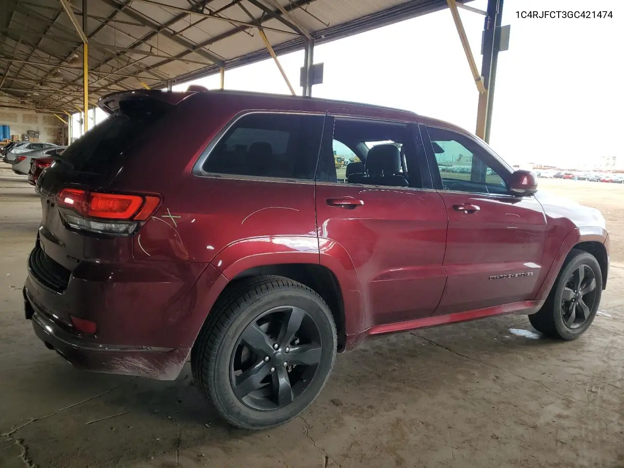 1C4RJFCT3GC421474 2016 Jeep Grand Cherokee Overland