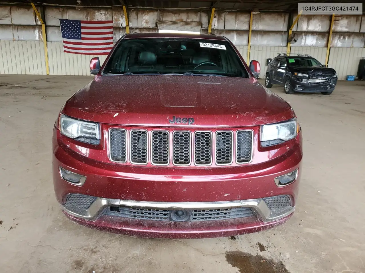 1C4RJFCT3GC421474 2016 Jeep Grand Cherokee Overland
