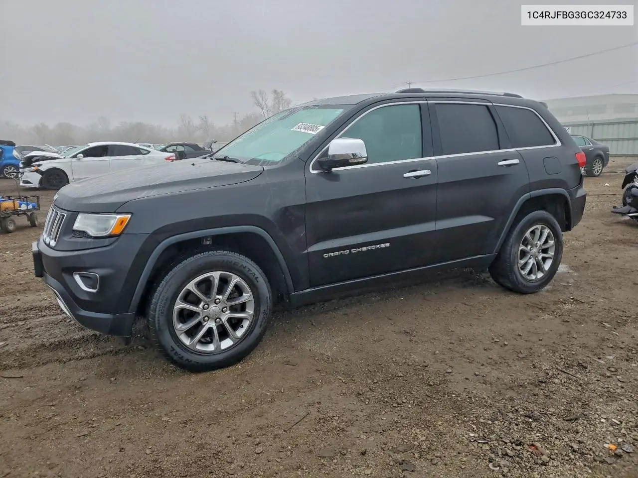 1C4RJFBG3GC324733 2016 Jeep Grand Cherokee Limited