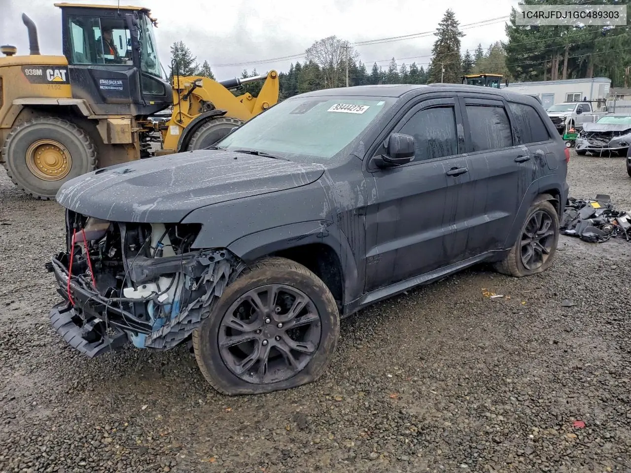 1C4RJFDJ1GC489303 2016 Jeep Grand Cherokee Srt-8