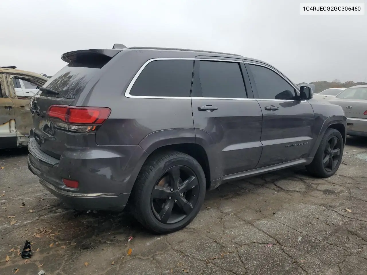 1C4RJECG2GC306460 2016 Jeep Grand Cherokee Overland