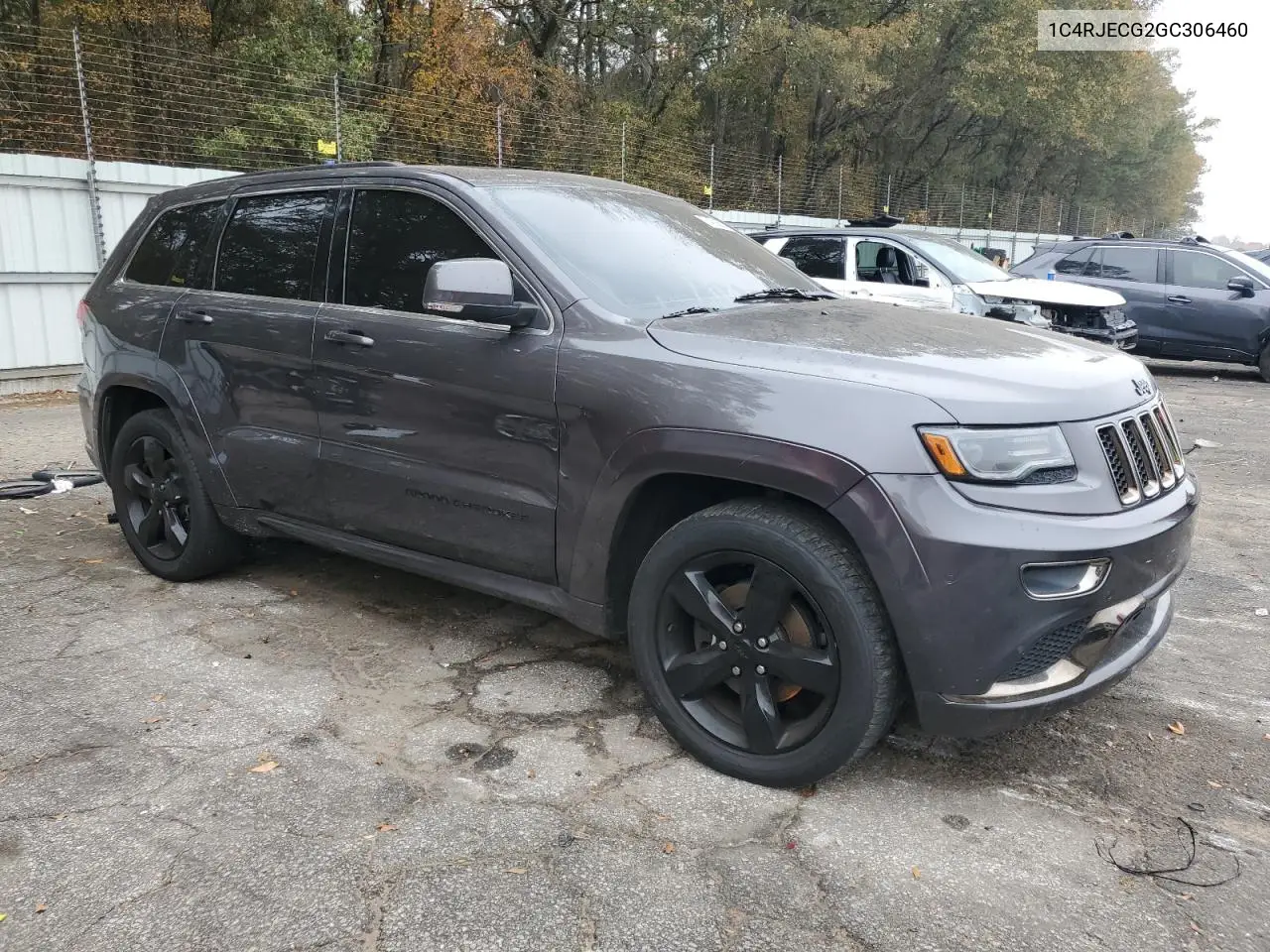 1C4RJECG2GC306460 2016 Jeep Grand Cherokee Overland