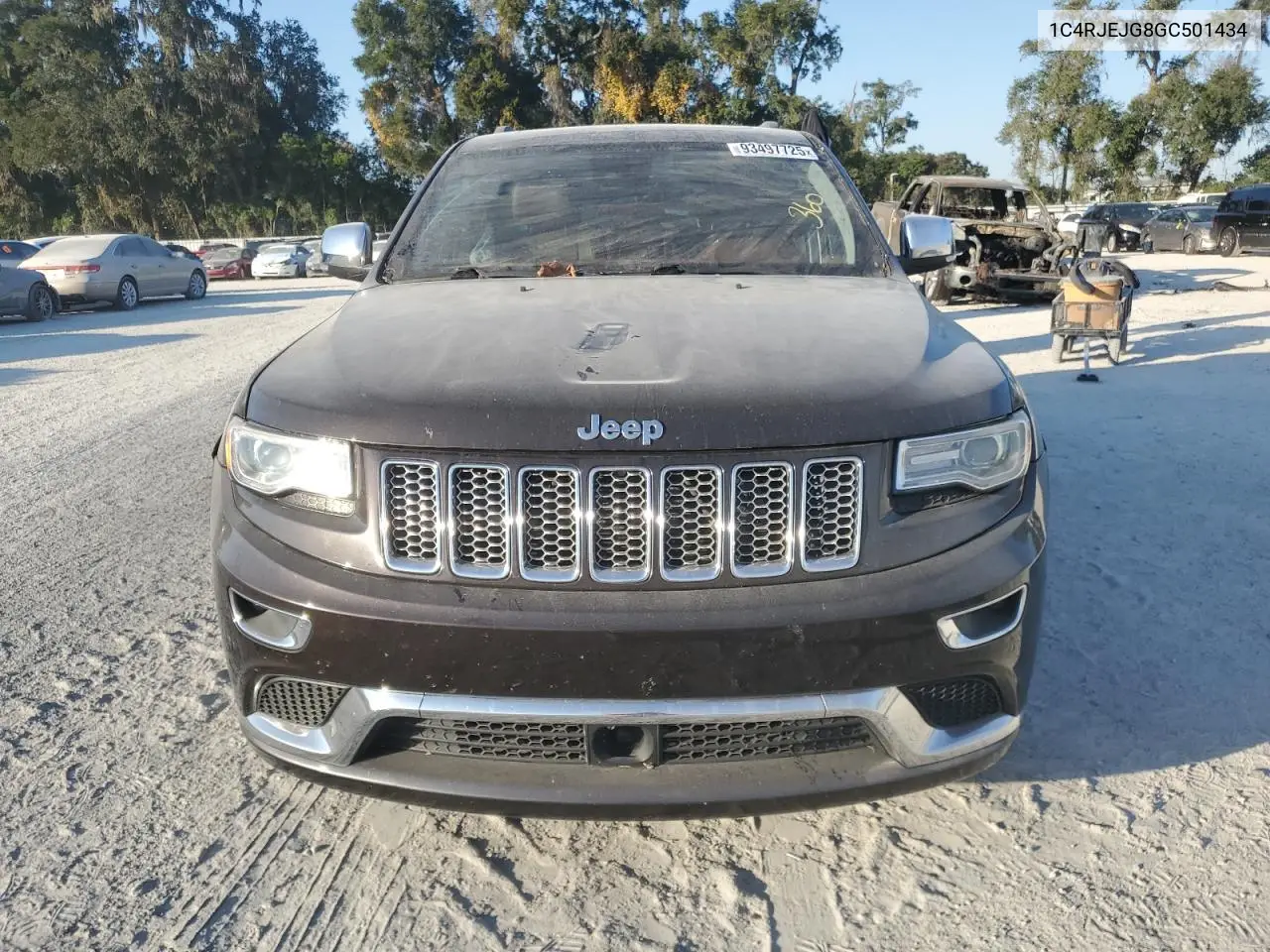 1C4RJEJG8GC501434 2016 Jeep Grand Cherokee Summit