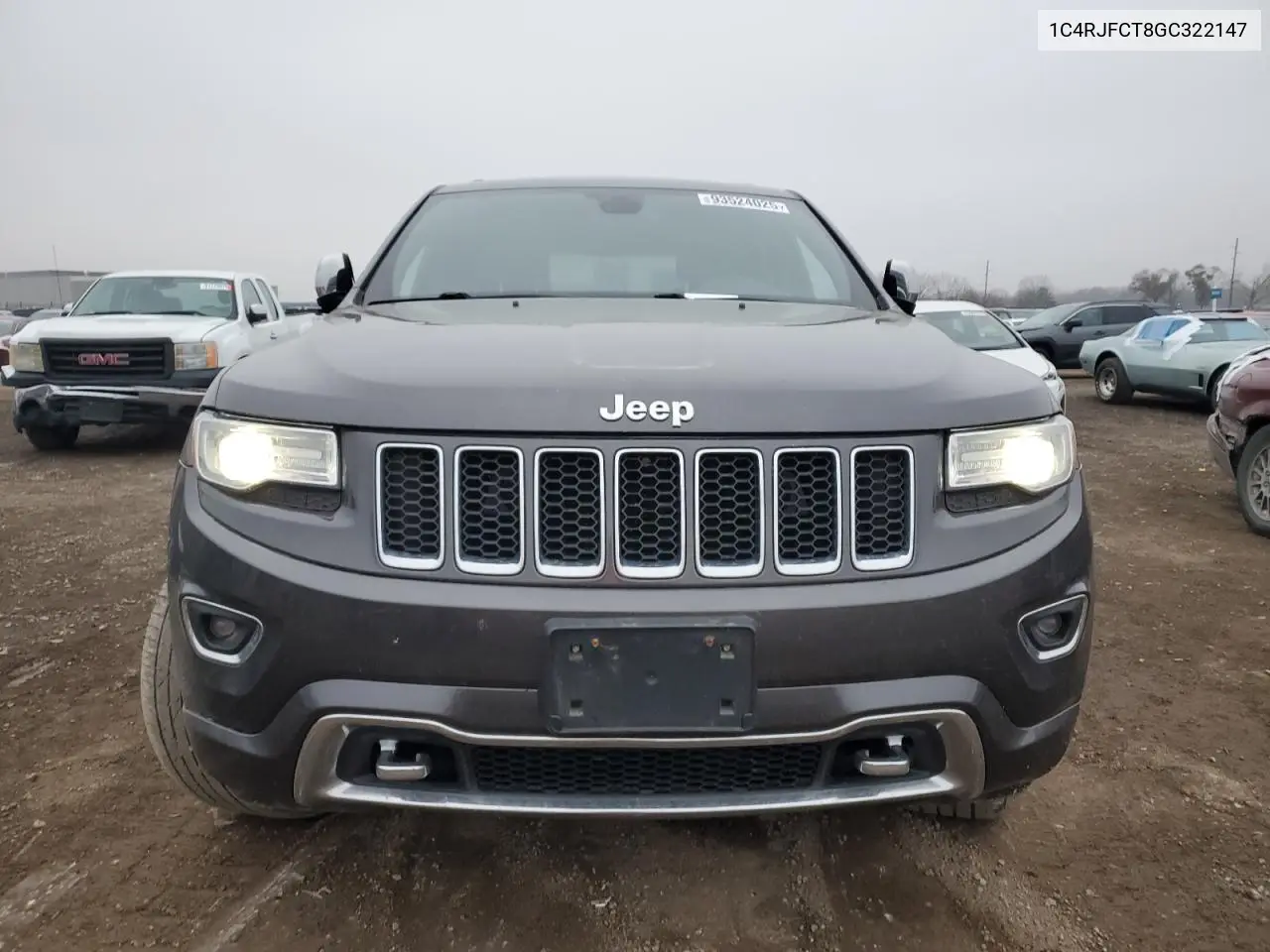 1C4RJFCT8GC322147 2016 Jeep Grand Cherokee Overland