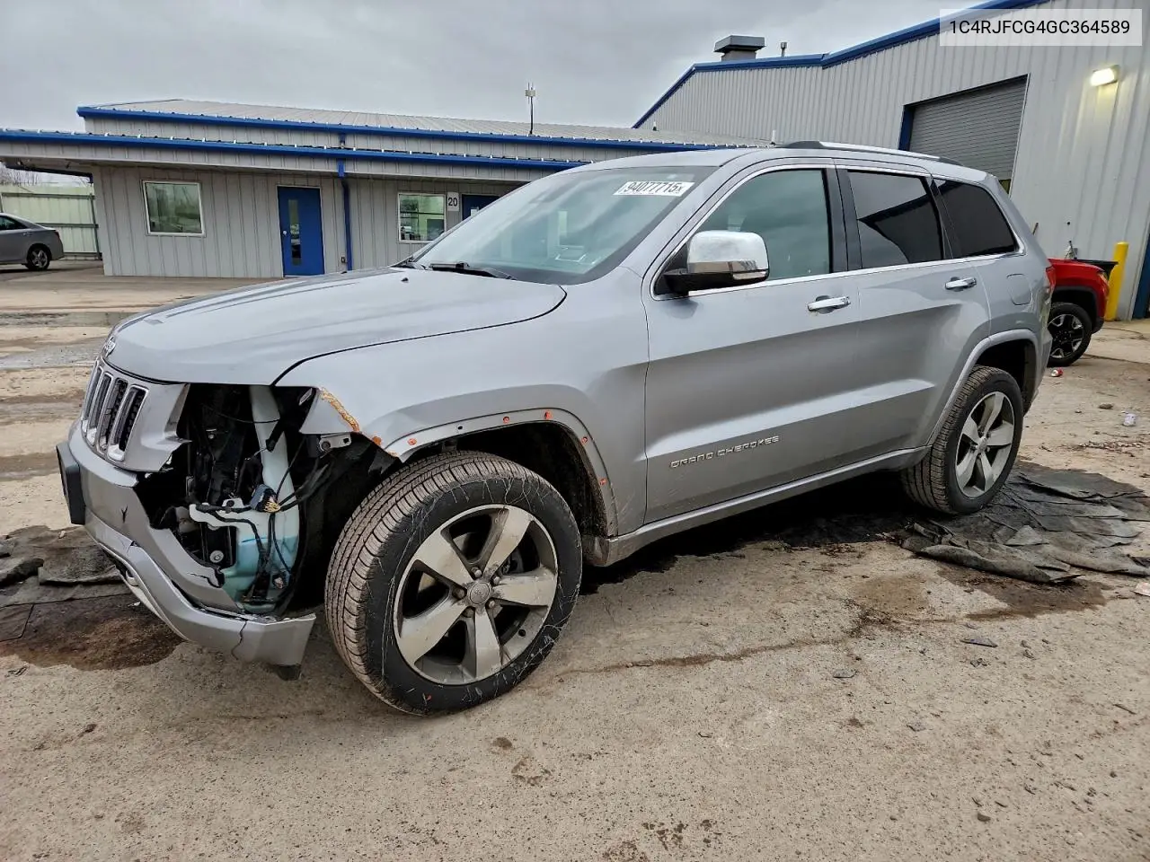 1C4RJFCG4GC364589 2016 Jeep Grand Cherokee Overland