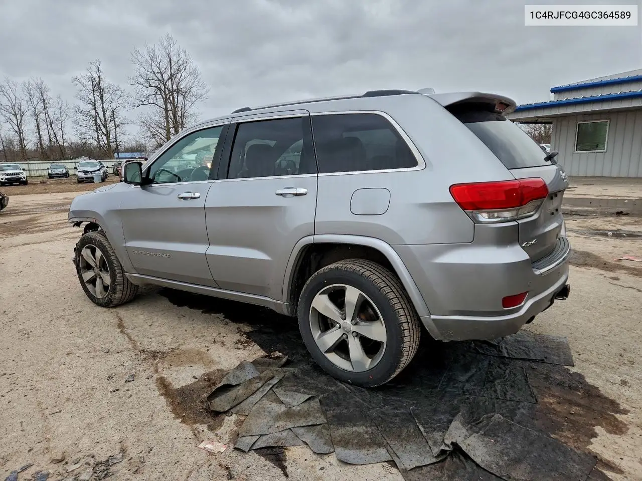 1C4RJFCG4GC364589 2016 Jeep Grand Cherokee Overland
