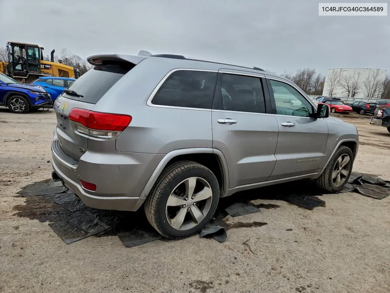 1C4RJFCG4GC364589 2016 Jeep Grand Cherokee Overland