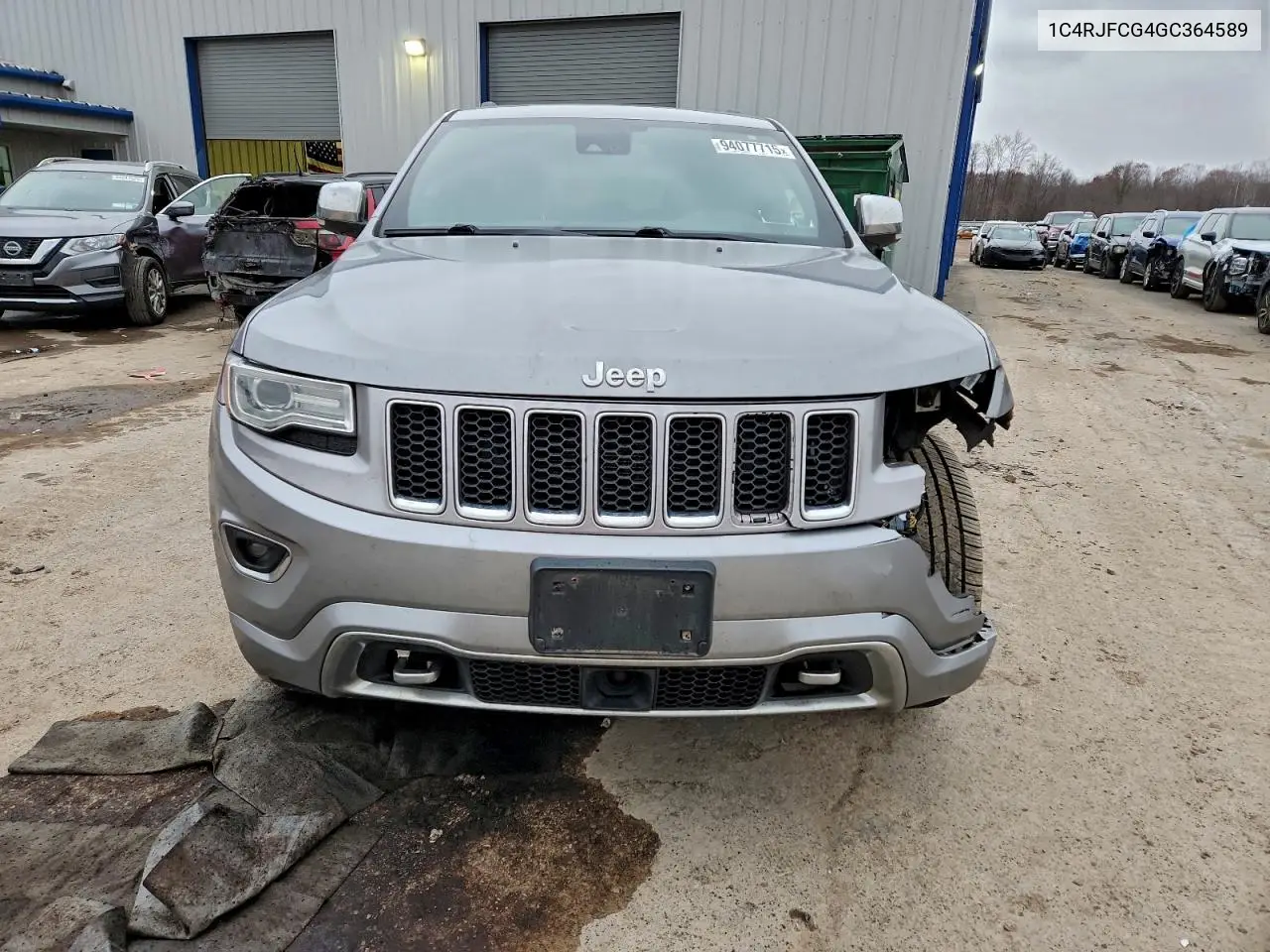 1C4RJFCG4GC364589 2016 Jeep Grand Cherokee Overland