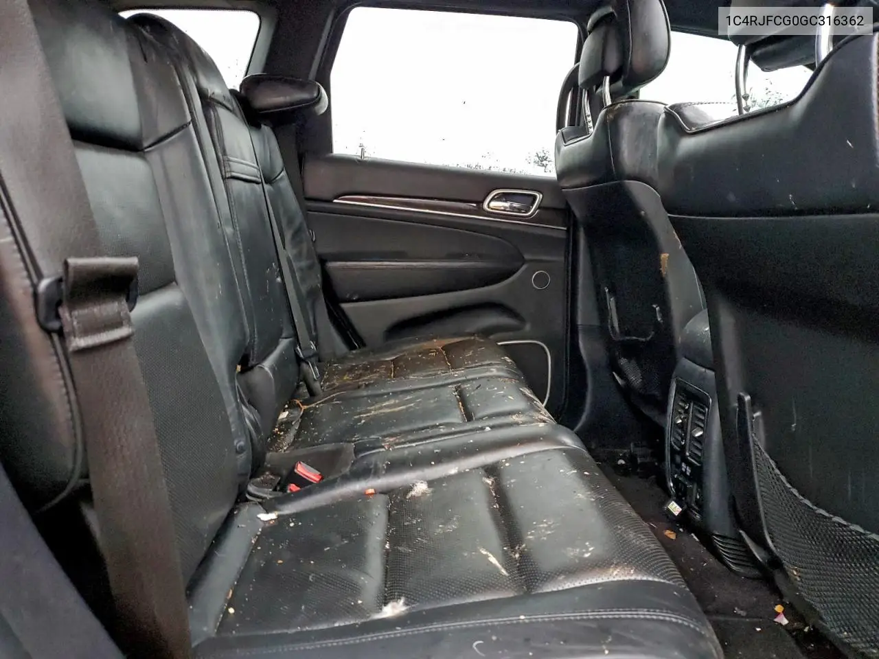 1C4RJFCG0GC316362 2016 Jeep Grand Cherokee Overland