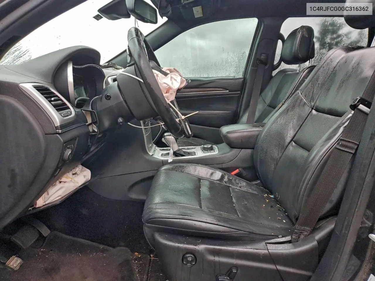 1C4RJFCG0GC316362 2016 Jeep Grand Cherokee Overland