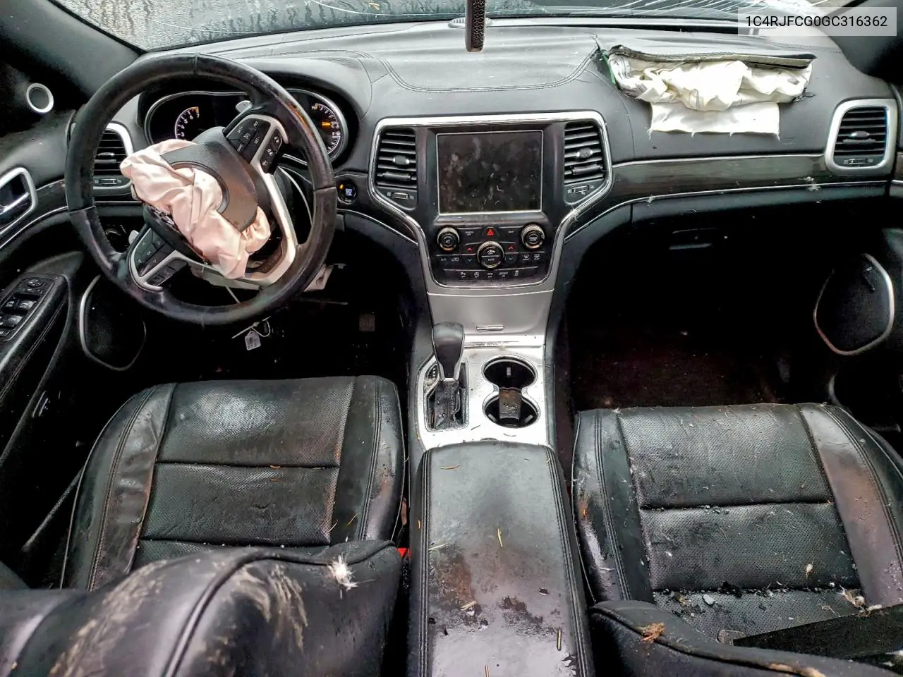 1C4RJFCG0GC316362 2016 Jeep Grand Cherokee Overland