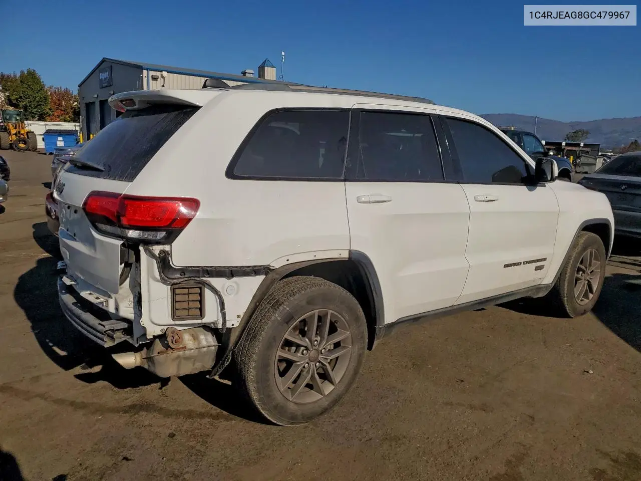 1C4RJEAG8GC479967 2016 Jeep Grand Cherokee Laredo