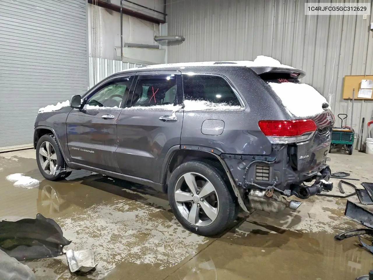 1C4RJFCG5GC312629 2016 Jeep Grand Cherokee Overland