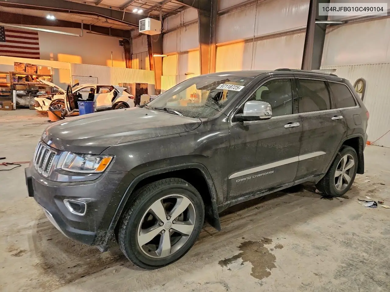 1C4RJFBG1GC490104 2016 Jeep Grand Cherokee Limited