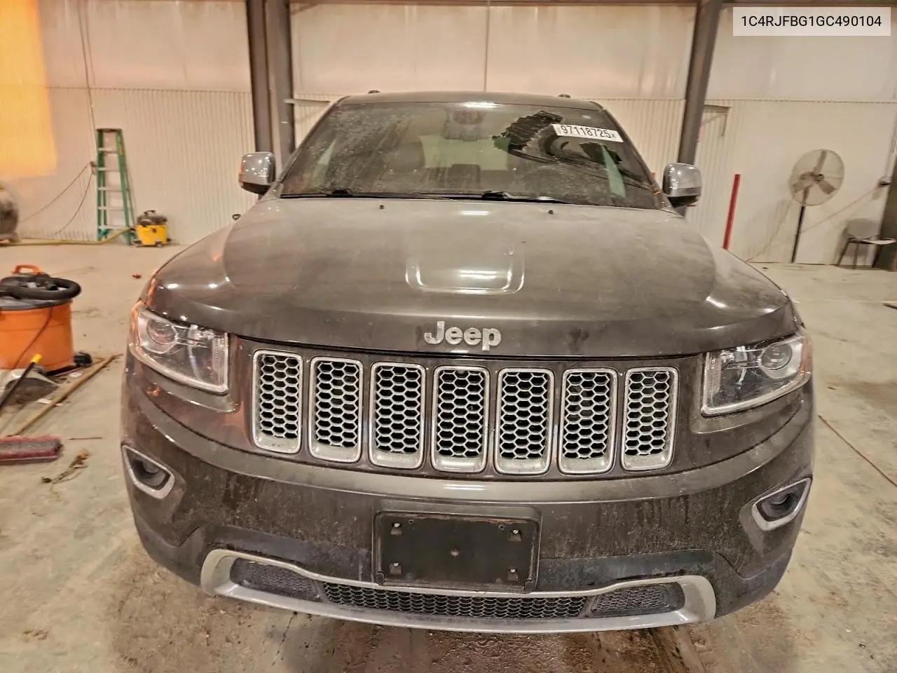 1C4RJFBG1GC490104 2016 Jeep Grand Cherokee Limited