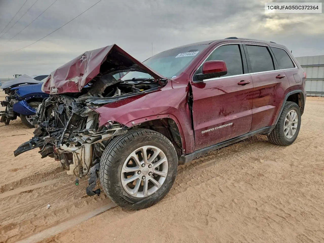 1C4RJFAG5GC372364 2016 Jeep Grand Cherokee Laredo