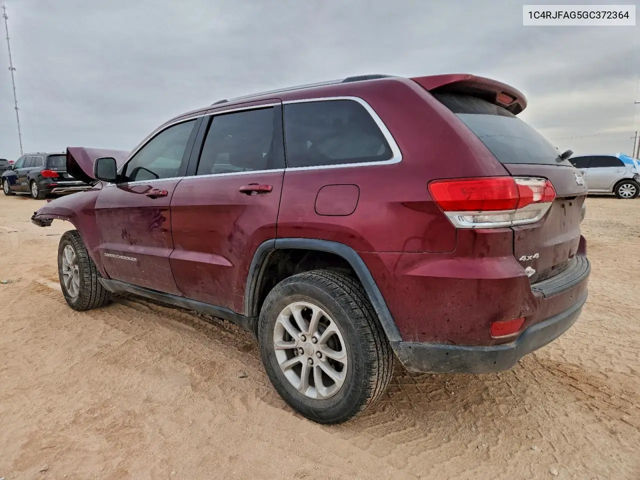 1C4RJFAG5GC372364 2016 Jeep Grand Cherokee Laredo