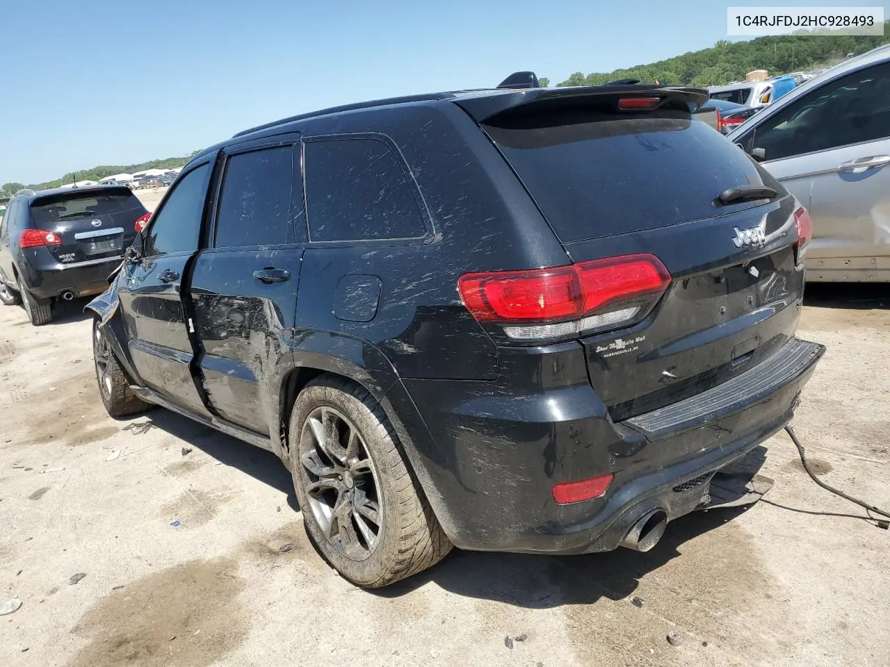 1C4RJFDJ2HC928493 2017 Jeep Grand Cherokee Srt-8