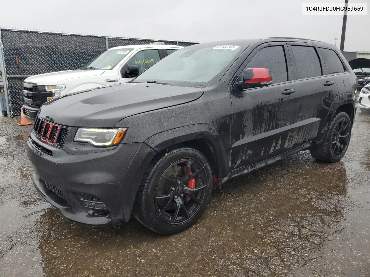1C4RJFDJ0HC959659 2017 Jeep Grand Cherokee Srt-8