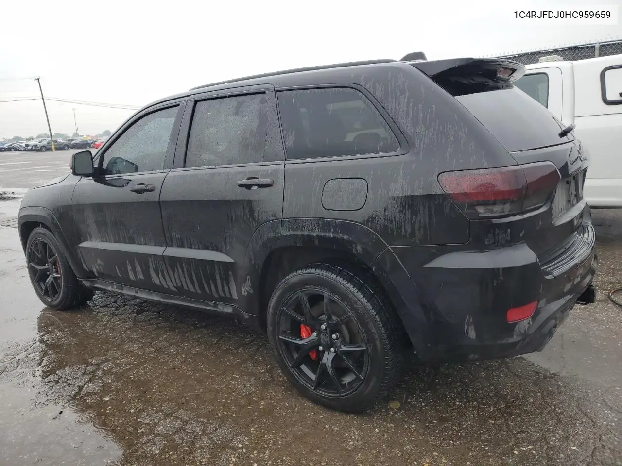 1C4RJFDJ0HC959659 2017 Jeep Grand Cherokee Srt-8